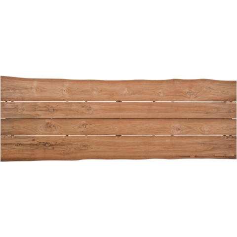 Goa Tafelframe Antracite Met Tafelblad Robusto Teak 280 x 95 cm - 4so