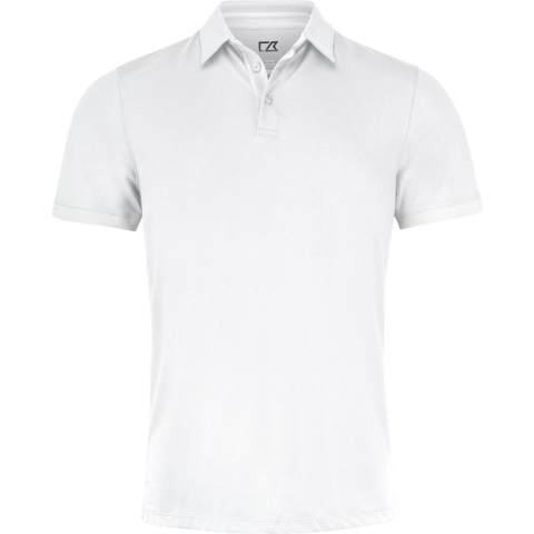 Cutter & Buck 354430 Oceanside Stretch Polo Heren - Wit - 3XL