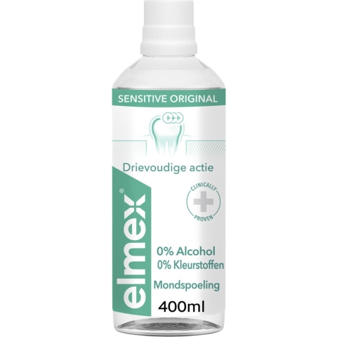 6x Elmex Mondspoeling Sensitve 400 ml
