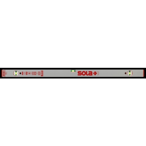 Sola Alu blokwaterpas AZB3/100, 100cm 3 libellen 0,50mm/m zilver - 01013301 - 01013301