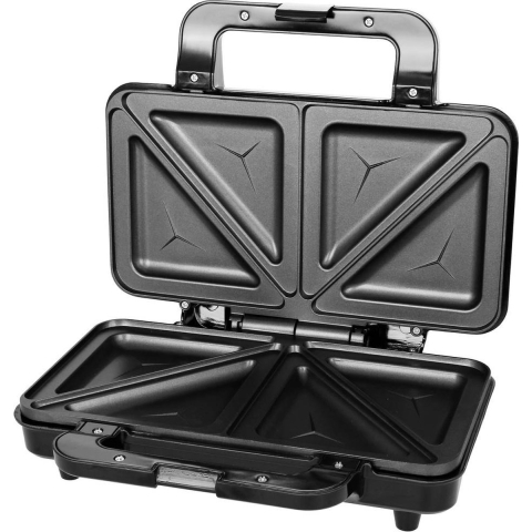EMERIO ST-125833 Tosti-apparaat RVS, Zwart
