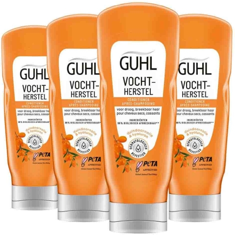 4x Guhl Vochtherstel Conditioner 200 ml