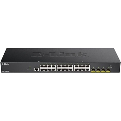D-Link DGS-1250-28X/E Netwerk switch RJ45/SFP+ 24 + 4 poorten 128 Gbit/s
