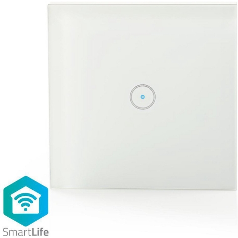 Nedis WIFIWS10WT Wi-fi Smart Lichtschakelaar Single