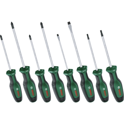 Bosch Groen Schroevendraaierset 8-stuks - 1600A02BX8
