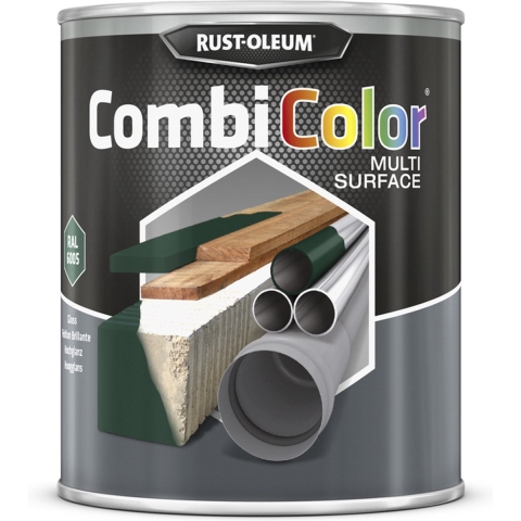 Rust-Oleum Combicolor Multi-Surface Gloss - RAL 6005 Mosgroen - 0,75L