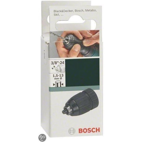 Bosch Accessoires Snelspaanboorhouder 2-13, 3/8"-24 - 2609255707
