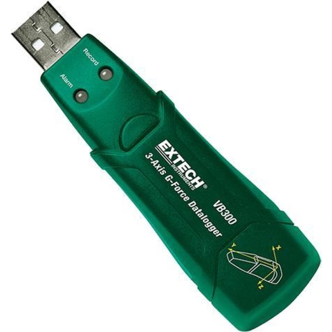 Extech VB300 Versnellingsmeter ±0,5 G
