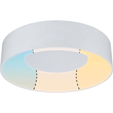 Paulmann 78946 HomeSpa Casca LED-plafondlamp LED 16.00 W Wit