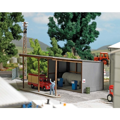Busch 1912 H0 LPG-tankstation