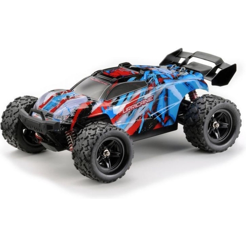 Absima Hurricane Brushed 1:18 RC auto Elektro Truggy 4WD RTR 2,4 GHz Incl. accu en laadkabel