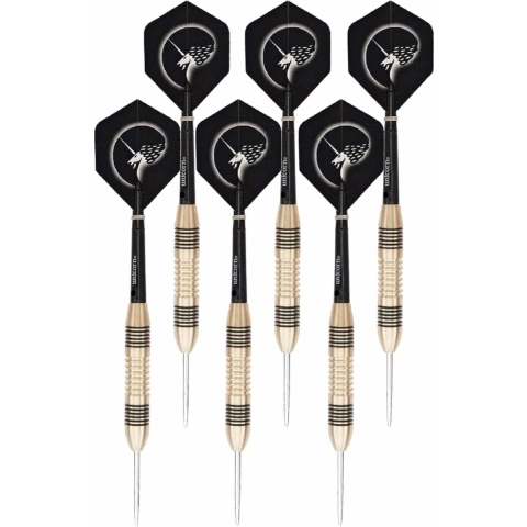 3x Set van 3 dartpijlen Core Brass 25 grams -
