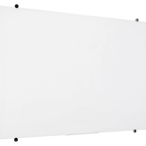 SpeaKa Professional Glazen magneetbord SP-GWW-001 (b x h) 1200 mm x 900 mm Wit Glad Incl. opbergbakje