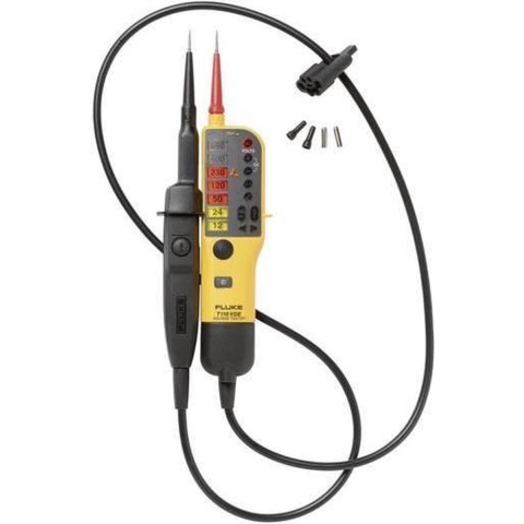 Fluke T150 Tweepolige spanningstester CAT III 690 V, CAT IV 600 V Akoestisch, LCD, LED, Vibratie
