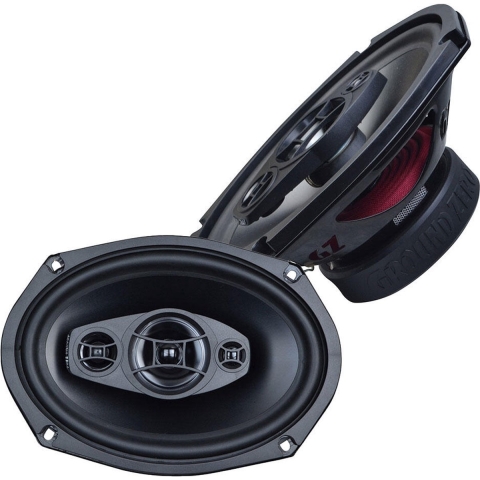 Ground Zero GZRF 69SQX - Coaxiale speaker 2X 130 Watt RMS Vermogen - Radioactive-serie