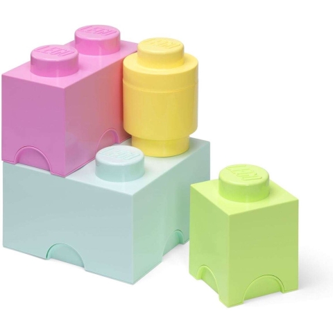 LEGO opslagblokjes Multi Pack 4 Opbergdoos