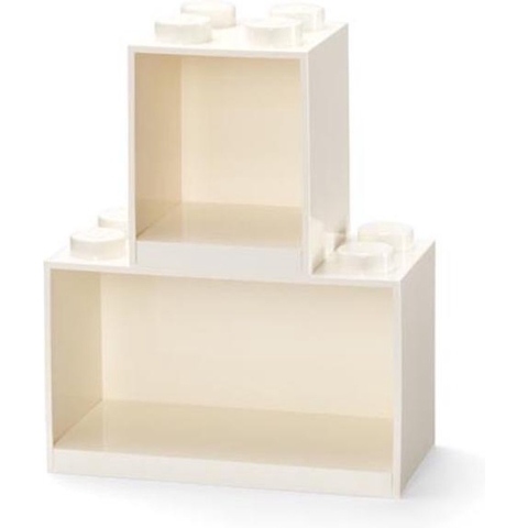 LEGO Brick Shelf Set, 4 + 8 noppen Wandschap