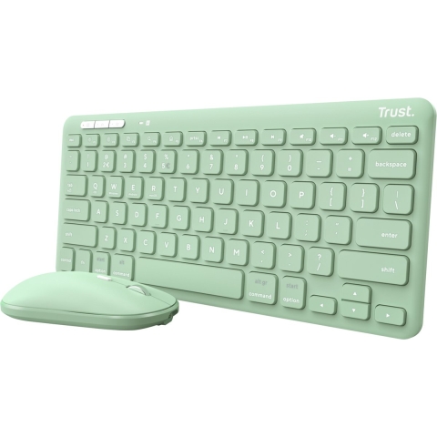 Lyra Multi-Device Wireless Keyboard & Mouse Desktopset