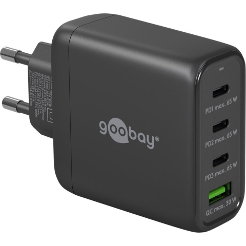 USB-C PD GaN multipoort snellader (68 W) Oplader