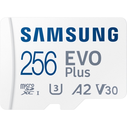 EVO Plus microSDXC (2024), 256 GB Geheugenkaart