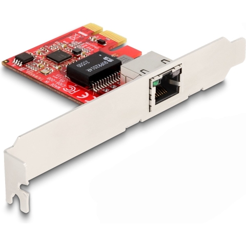 PCI Express x1 card naar 1 x RJ45 2,5 Gigabit LAN i225 NBASE-T - Low Profile Netwerkadapter