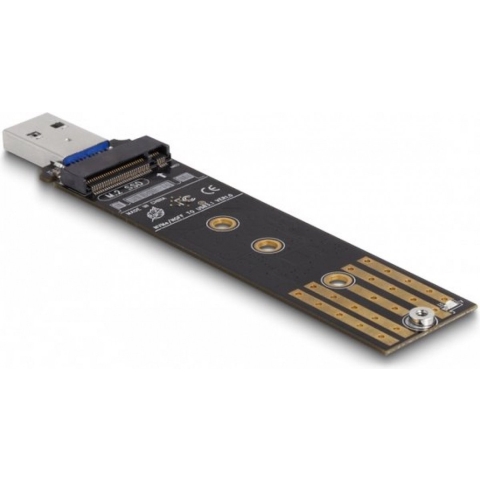 Combo Converter voor M.2 NVMe PCIe of SATA SSD met USB 3.2 Gen 2 Converter