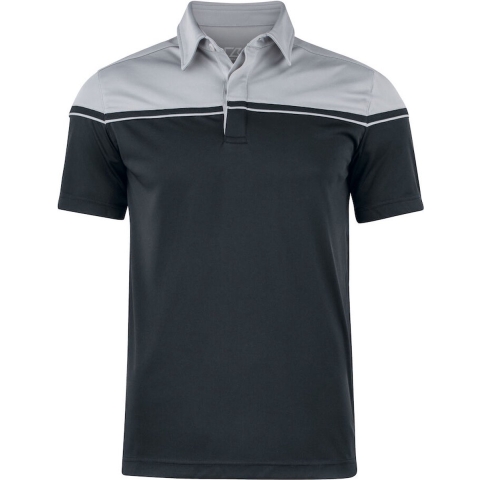 Cutter & Buck 354428 Seabeck Polo Men - Zwart/Lichtgrijs - XL