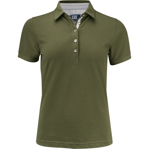 Cutter & Buck 354421 Advantage Premium Polo Dames - Ivy Groen - M