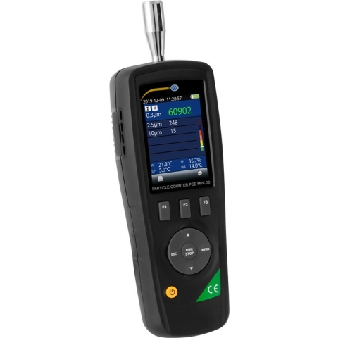 PCE Instruments Fijnstofmeter Luchtvochtigheid, Temperatuur