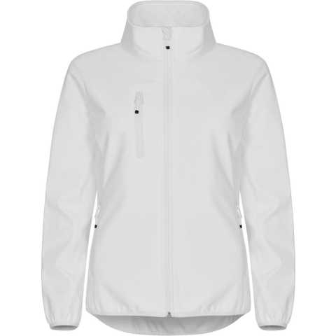 Clique 0200915 Classic Softshell Jacket Lady - Wit - L