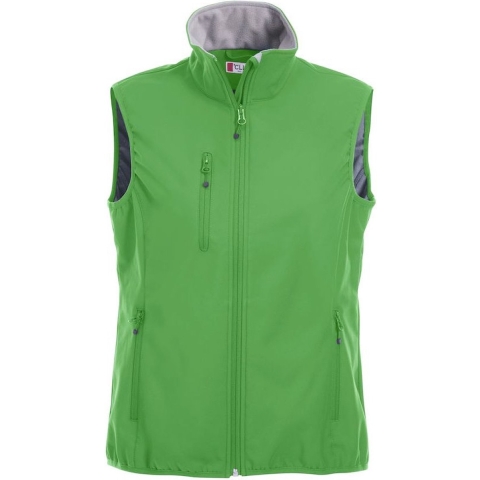 Clique 020916 Basic Softshell Vest Ladies - Appelgroen - L