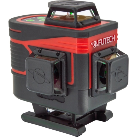Futech MC4D Multicross 4D Compact Kruislijnlaser In Koffer - Groen - 150m - 3 Lijnen