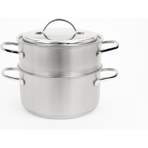 Demeyere Stoomset 2-delig 20 cm | Potten&Pannen | Keuken&Koken - Keukengerei | SET 88023