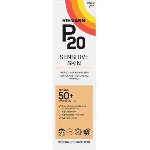 2x P20 Sensitive SPF 50+ Lotion 100 ml