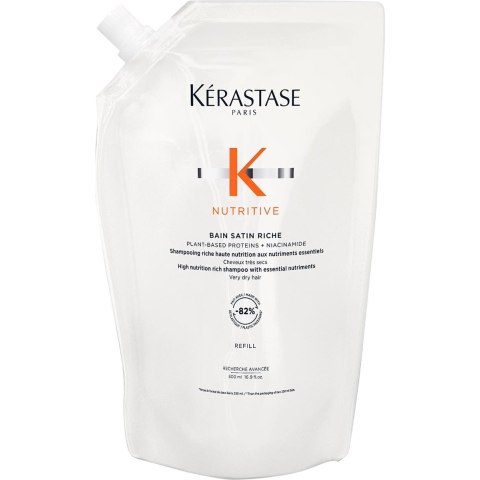 Kérastase Nutritive Bain Satin Riche 500ml Refill Pouch