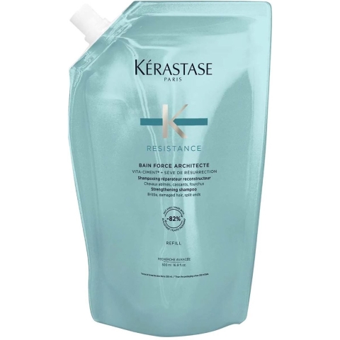 Kérastase Resistance Bain Force Architecte 500ml Refill Pouch