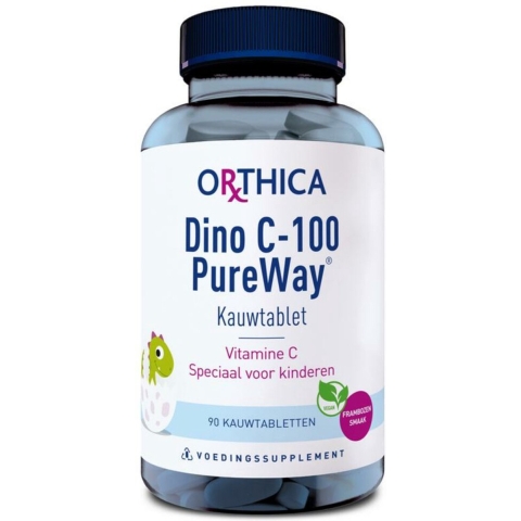 Gratis Verzending: 2x Orthica Dino C-100 PureWay 90 kauwtabletten