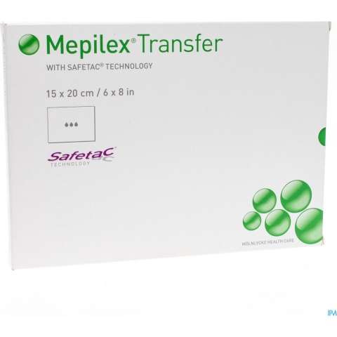 Mepilex Transfer Schuimverband 15 x 20 cm | 5 stuks