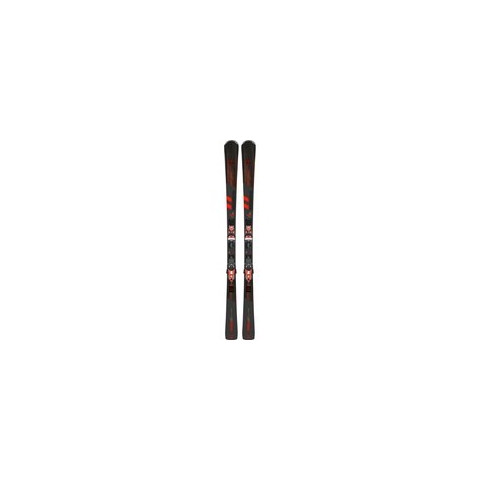Rossignol Forza 60° V-TI piste ski's zwart/rood heren, 179 cm