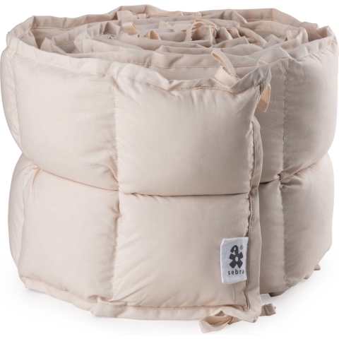 Sebra Baby Stootkussen Kapok Birchbark Rose