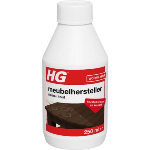 6x HG Meubelhersteller Donker Hout 250 ml