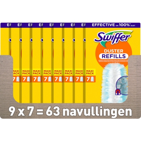 9x Swiffer Duster Navullingen 7 stuks