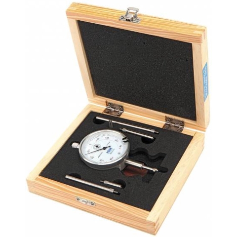 HBM 0,01 mm slag 10 mm analoge meetklok met5 verlengstiften