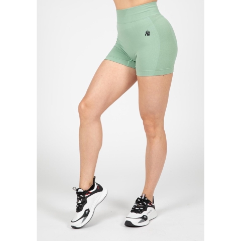 Gorilla Wear Whitney Seamless Shorts - Groen - L/XL