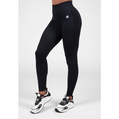 Gorilla Wear Whitney Seamless Leggings - Zwart - XS/S
