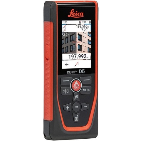 Leica Disto D5 Afstandsmeter In Tas - Bluetooth - 200m - IP54
