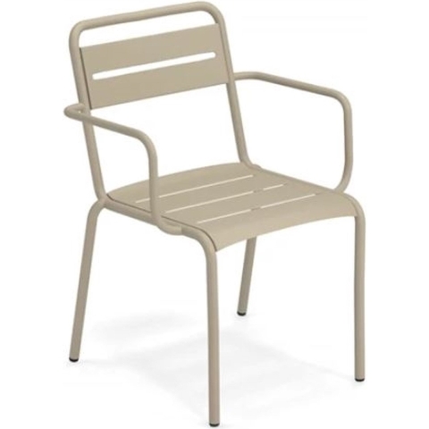 Emu Star Tuinstoel Met Armleuningen Taupe