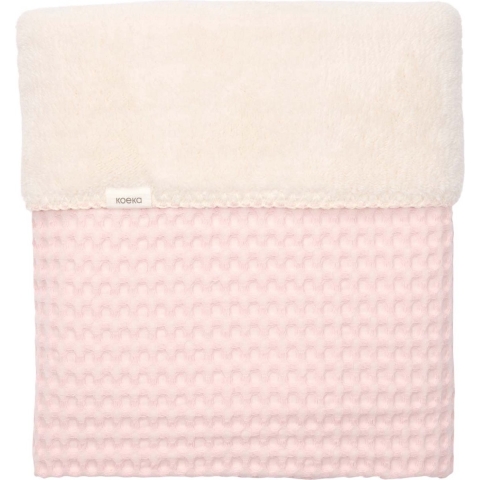Deken Ledikant Koeka Wafel/Oslo Teddy Cotton Candy