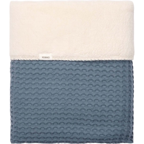 Deken Wieg Koeka Wafel/Oslo Teddy Bluestone