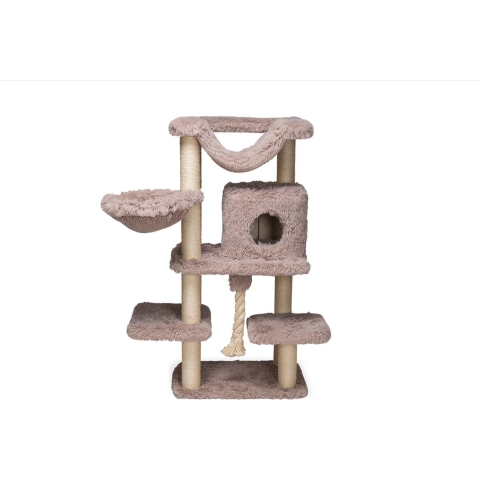 Beeztees Krabpaal Duco Taupe 60 x 45 x 126 cm